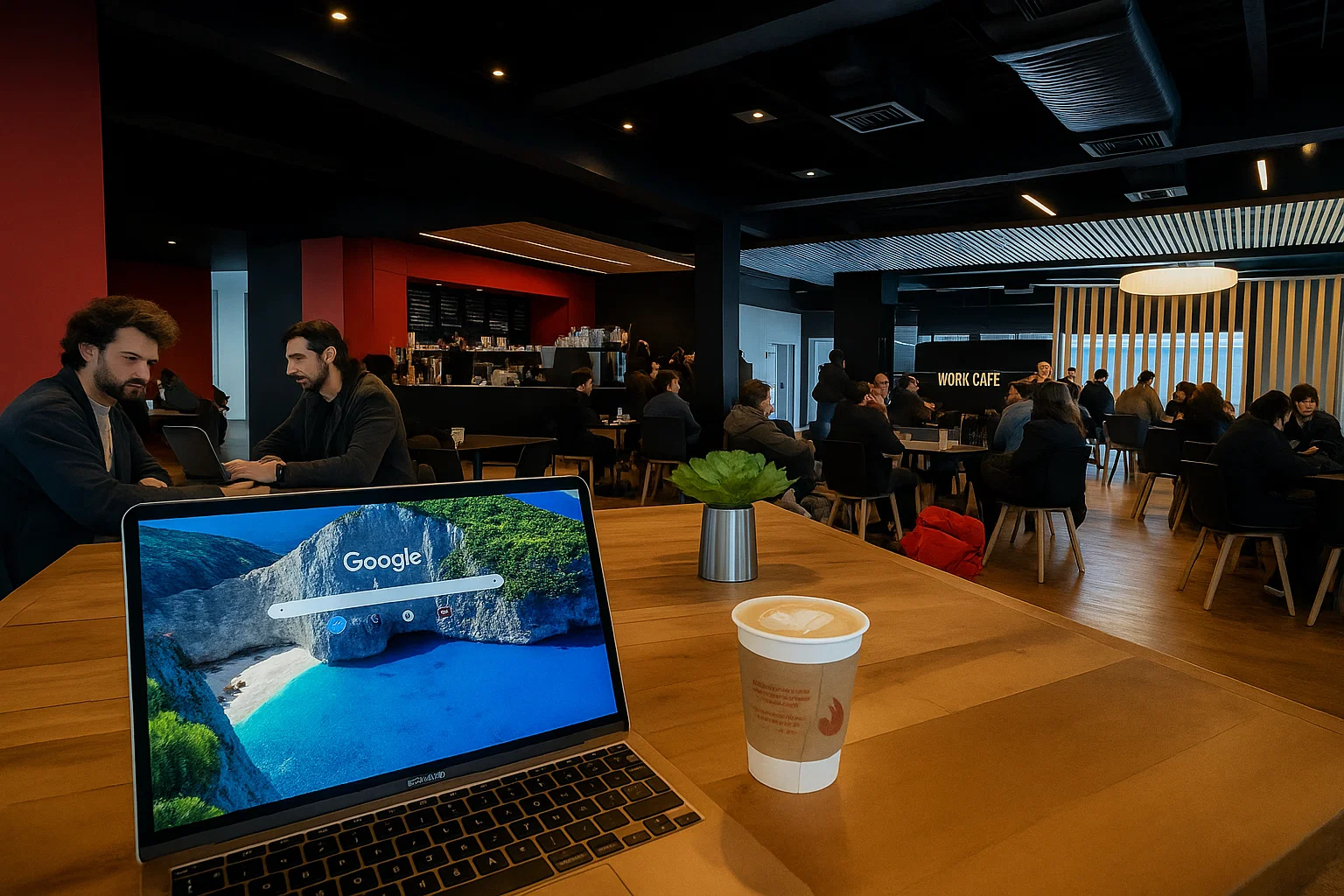 Coworking Cafe Santiago Chile